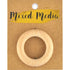 50mm Round Beechwood Ring